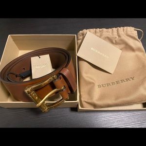 BURBERRY Leather Belt